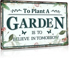 Putuo Decor Garden Sign, Decorative Outdoor Backyard Decor, Gift for