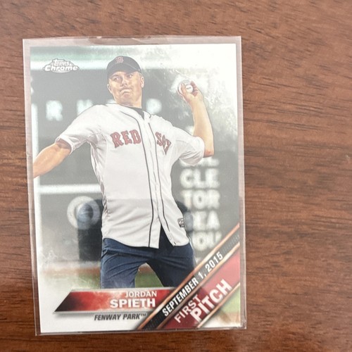 Jordan Spieth #FPC-5 2016 Topps Chrome First Pitch card
