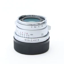 Voigtlander ULTRON Vintage Line 35mm F/2 ASPH. TypeII VM Silver -MINT- #242