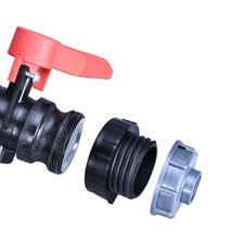 IBC Tank Adapter/ For Schutz Valve Garden/nk Connector Ibc Tote Tank Cap New.