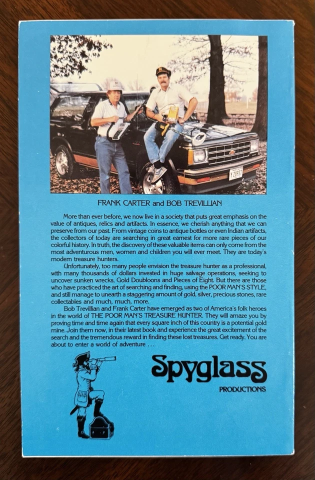 The Poor Mans' Treasure Hunter by Bob Trevillian & Frank Carter PB 1985 VG - Image 2 of 4