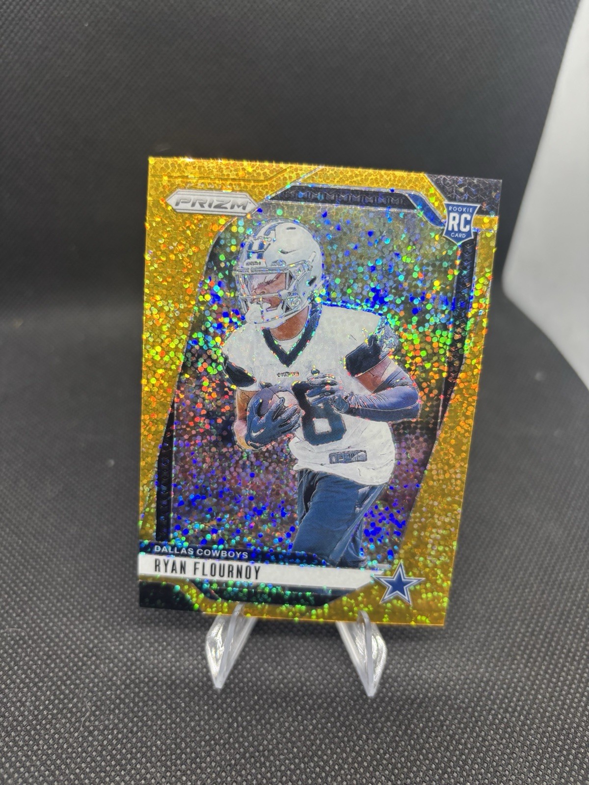 Ryan Flournoy Panini Prizm #387 Gold Sparkle