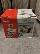 Canon Photo Printer Selphy CP740 Compact (New) box opened but sealed inside