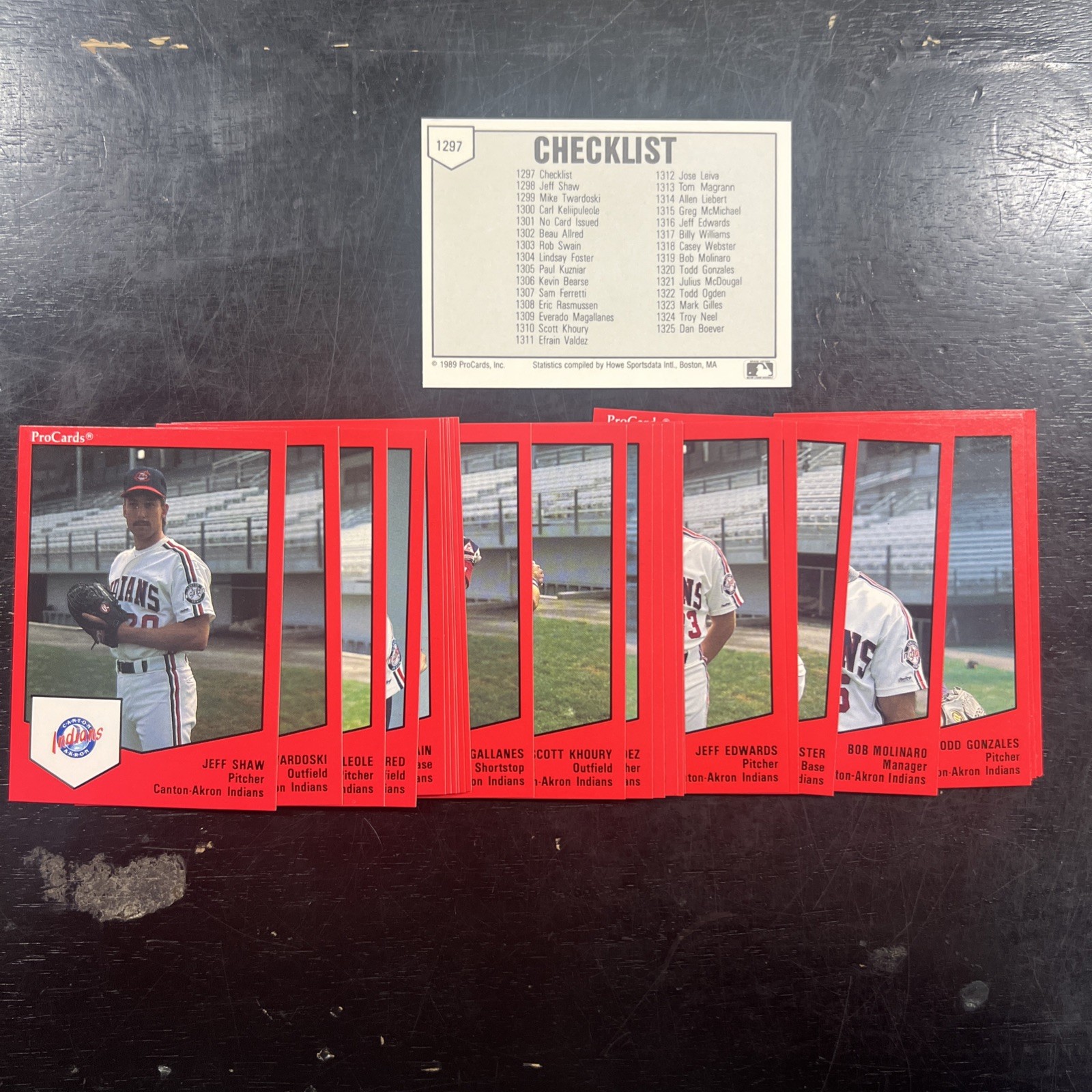 1989 ProCards Minor League Team Set - Canton-Akron INDIANS