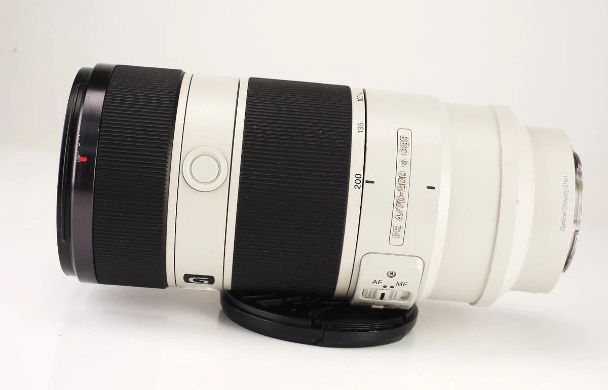 Lente zoom enfoque automático Sony FE 70-200 mm F4 G OSS repuestos o reparación