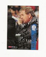 BILL    FITCH    CLIPPERS      AUTOGRAPHED   CARD