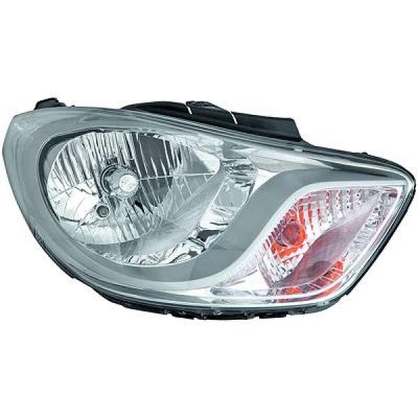 Scheinwerfer Rechts Passend FüR I10 Baujahr 11-13 Chrom-image