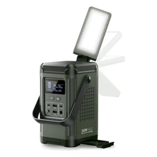 240W 154Wh LiFePO4 Portable Power Station 7-Port Solar Generator w/LED