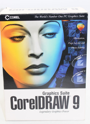 CorelDraw 9 Graphics Suite: Includes 3 CD-Rom Discs + Box & Books