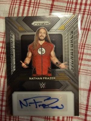 Panini Prizm WWE Sensational Signatures Nathan Frazer