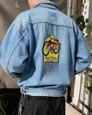 Oversized Jeansjacke USA | Vintage 90s | Blau | Gr. XL