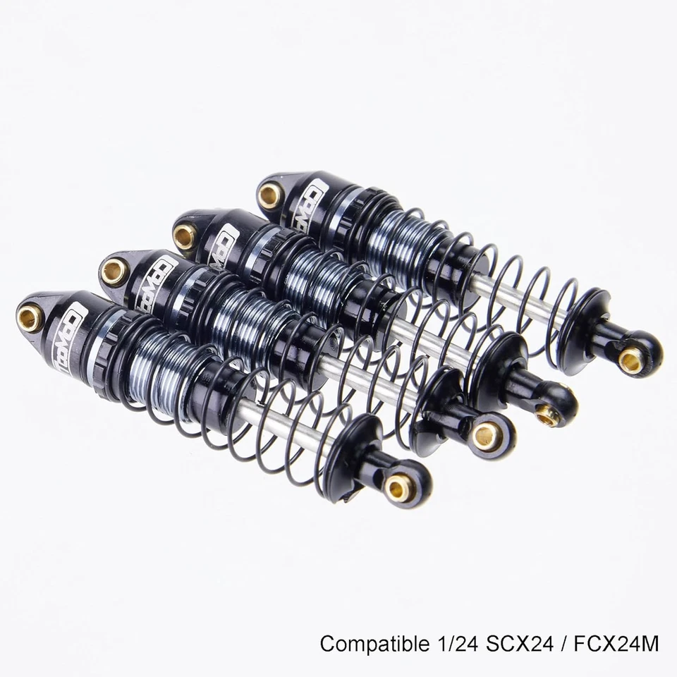 40mm Alu Big Bore RC Oil Shock Absorber for 1/24 Axial SCX24 FCX24 Replace Part - Image 3 of 4
