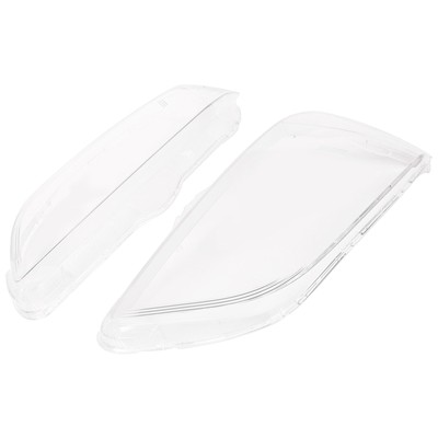 1 Pair Car & Right Front Headlight Cover Waterproof Clear Headlight W1669