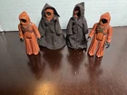 VINTAGE KENNER STAR WARS 1977 JAWA ARMY LOT OF 4 FIGURES FIRST TWELVE
