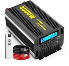 4000 Watt Modified Sine Wave Power Inverter, 12V DC to AC 110V/120V SY-12V-4000