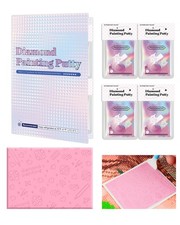 ForeverYoung Diamond Painting Putty, Long-Lasting 4-Pack 30g each , Clear