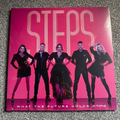 Steps What The Future Holds PT. 2 Ultra Clear Pink Splattered Vinyl RARE