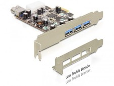 DeLOCK 89281 Tarjeta y Adaptador de Interfaz USB 3.0 - Accesorio (PCIe, USB 3.0,