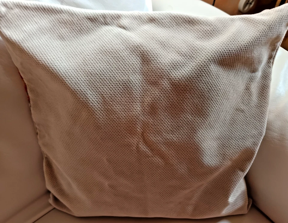 1 Sofa Kissen Bezug kuschel weich samt Blumen Edel 40 x 40 cm - Bild 3 von 3