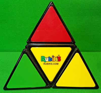 Sehr selten Original Rubiks Pyramorphix Tetraeder Pyramide Gedankenpuzzle Pyraminx