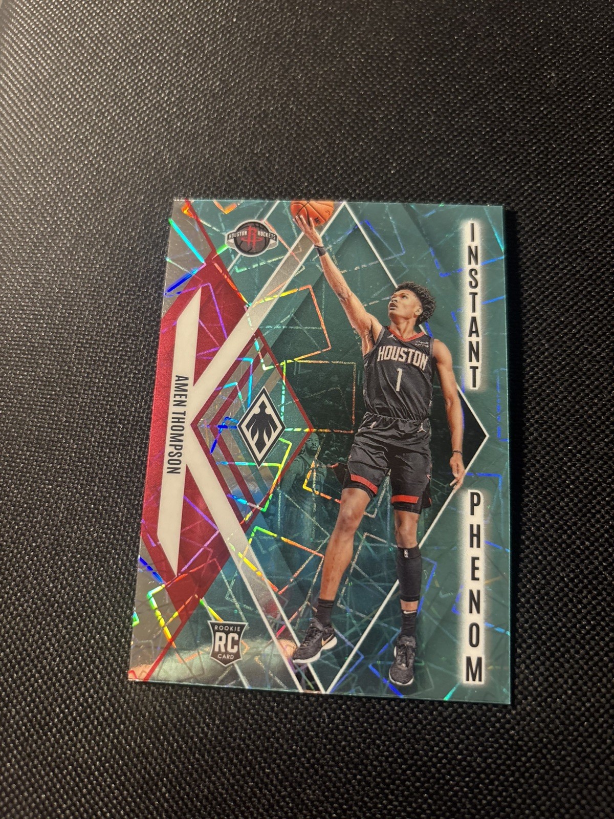 2023-24 Phoenix Basketball Teal Lazer Parallel Instant Phenom Amen Thompson