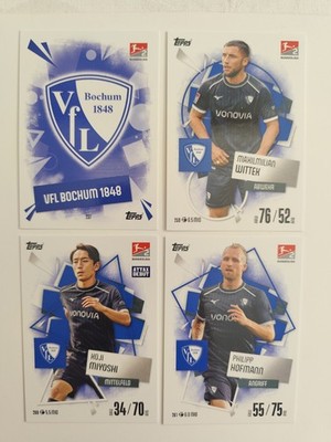 Match Attax Bundesliga 25/26 Team Set VfL Bochum Alle 4 Karten Full 2025/2026