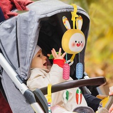 Baby Crib Mobile Colorful Cute Fun Rattle Portable Clip Hanging Crib Mobile Toy