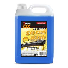 Screen Wash 5 Litre x2 Ready To Use RTU All Season Window - Triple QX 542771251 1.39 per litre