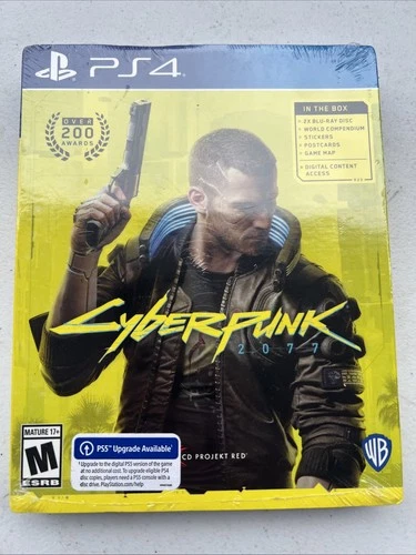 Cyberpunk 2077 PS4 Sony PlayStation 4 Free PS5 Upgrade! New & Sealed