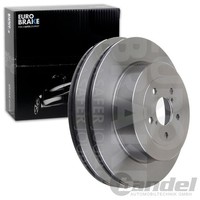 2X Eurobrake Bremsscheiben Hinten 316Mm BelÜFtet Passend FÜR | 5815204423