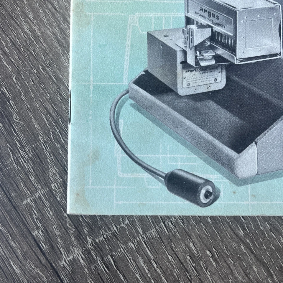 Vintage Argus Camera Projector Manuals Lot of 2 C4 C44 1950s Photography Collect - Image 3 of 4
