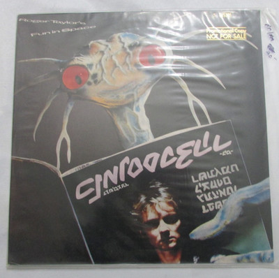 ROGER TAYLOR FIN IN SPACE NM/NM VINYL LP L63/