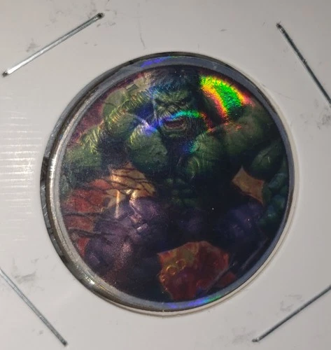Incredible Hulk Colorized Kennedy Half Dollar