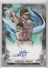 2023 Inception Base Rookie and Emerging Stars Aqua 14/75 Jonah Bride Auto 19n6