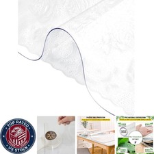 Waterproof Clear Desk Protector 42 x 78 Inch - Elegant  Durable for Any Surface