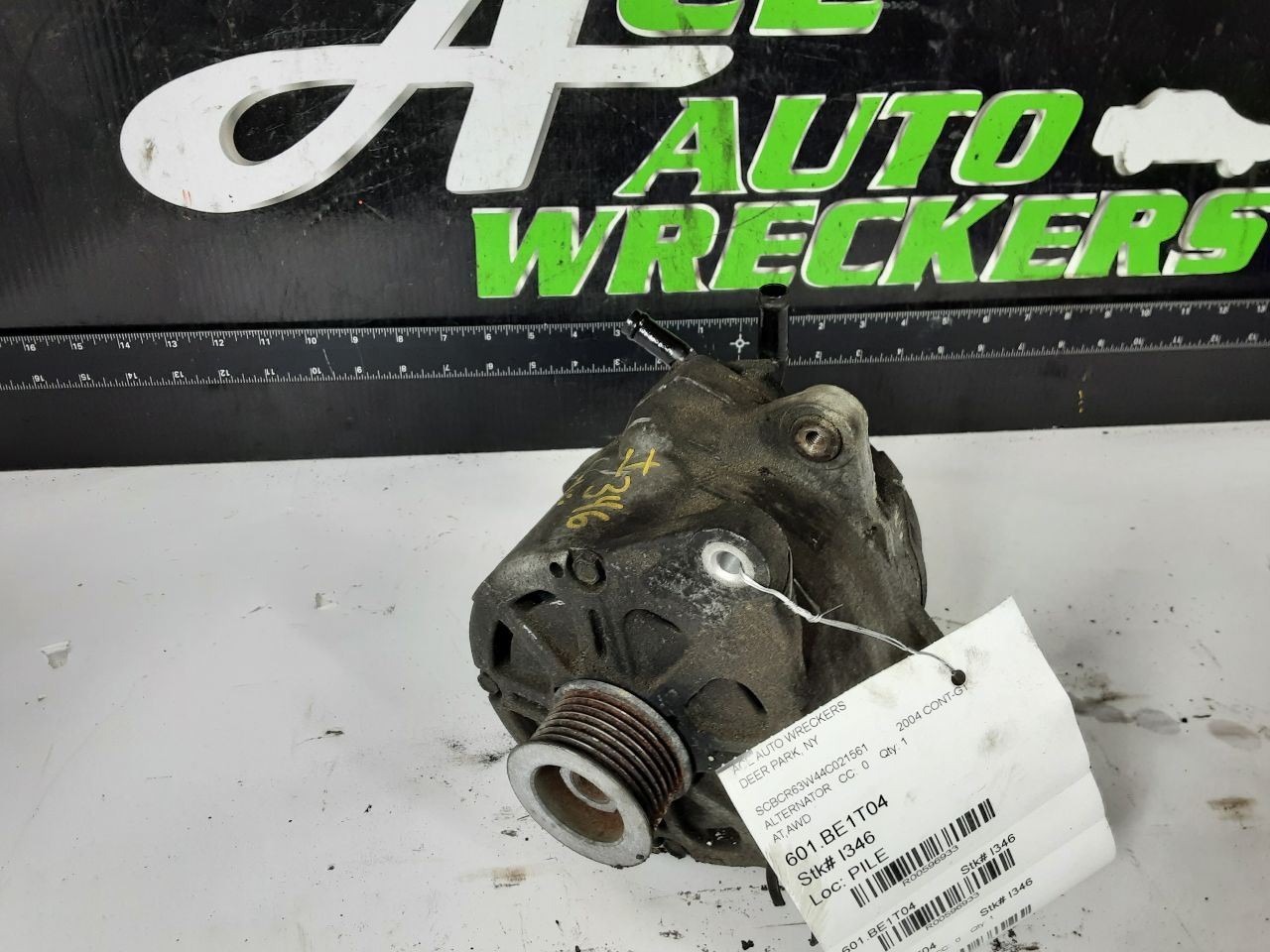 BENTLEY CONTINENTAL GT   2004 Alternator 596933
