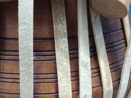 Tambor de mano indio Tabla de madera maciza de 11 pulgadas - Imagen 7 de 19
