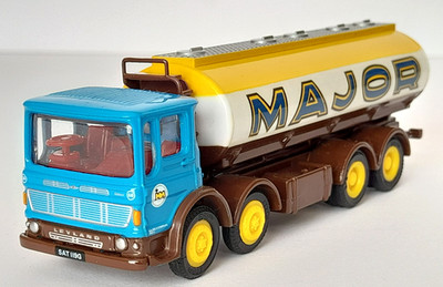 EFE 22301 Leyland 4 Axle Tanker Lorry - Major & Company Hull - Scale 1:76