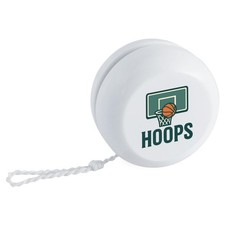 'Basketball Hoops Design' Retro Style Yo-Yo (YY00049071)