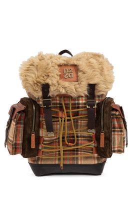 DSQUARED2 Orange Backpack New & Authentic