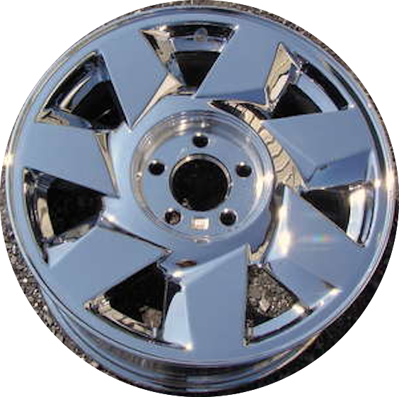Cadillac Deville DTS Chrome Wheel 2000 01 2002 OEM Factory Spec 17