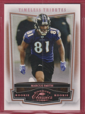 2008 Donruss Classics Timeless Tributes Bronze #242 Marcus Smith - 231   