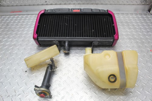1972 SUZUKI GT750 WATER BUFFALO RADIATOR W/ COOLANT BOTTLES