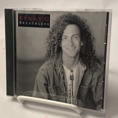 Breathless Kenny G CD Smooth Jazz Easy Listening Adult Contemporary Sax Flute