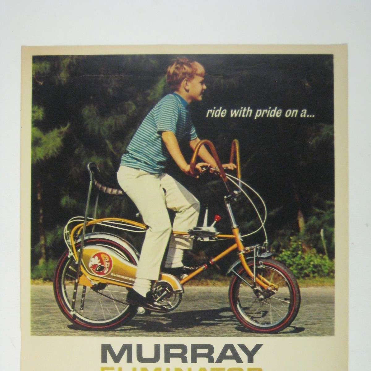Murray Eliminator Mark II Vintage 1970 Bicycle Advertisement Kids