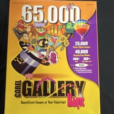 Corel GALLERY Magic 65,000 Clip Art CD for Windows 3.1/95 English