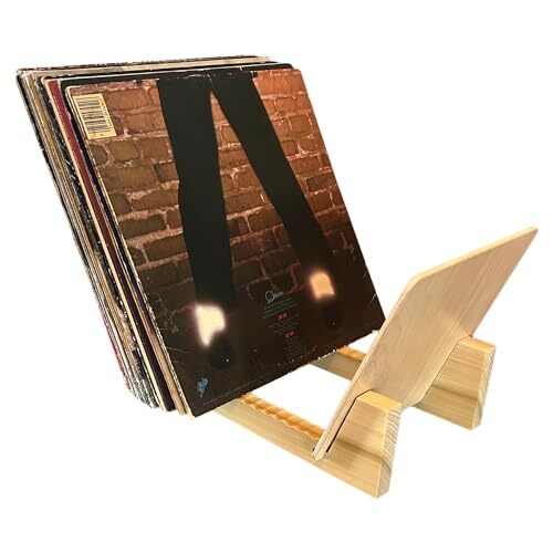 Vinyl Record Storage - Album Storage for Vinyl Records Organizer Rack - vinyl-image