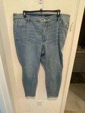 Old Navy Jeans Women's Rockstar Super Skinny Ankle Mid Rise Denim Size 24