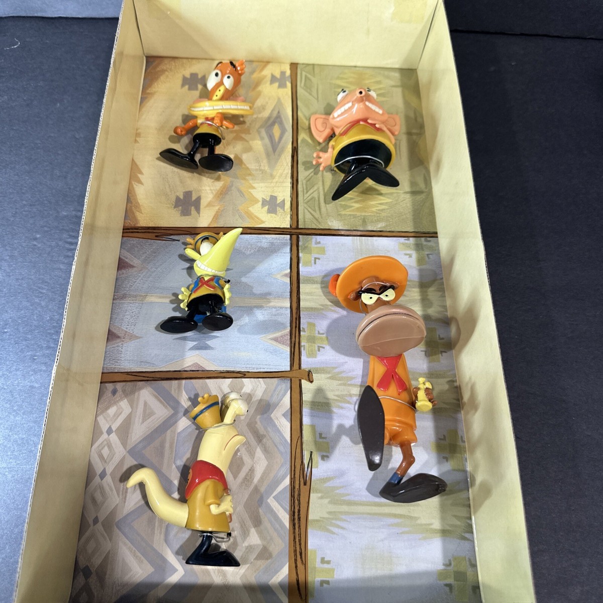 2005 Camp Lazlo フィギュアセット カートゥーンネットワーク 2005 Camp Lazlo MIB Lazlo Clam Raj Slinkman Lumpus Figure