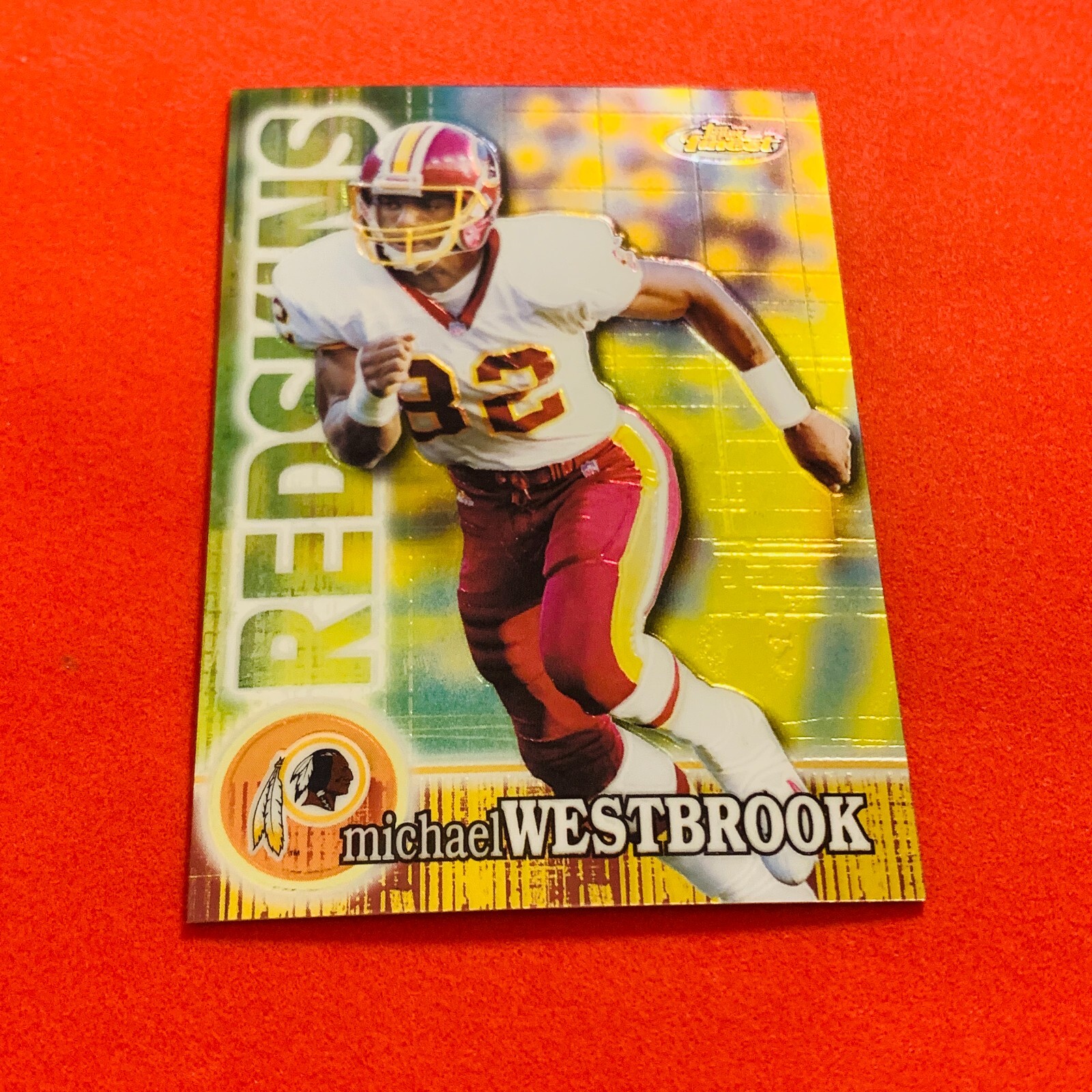 Michael Westbrook .. Washington Redskins .. 2000 Topps Finest Base Card 98